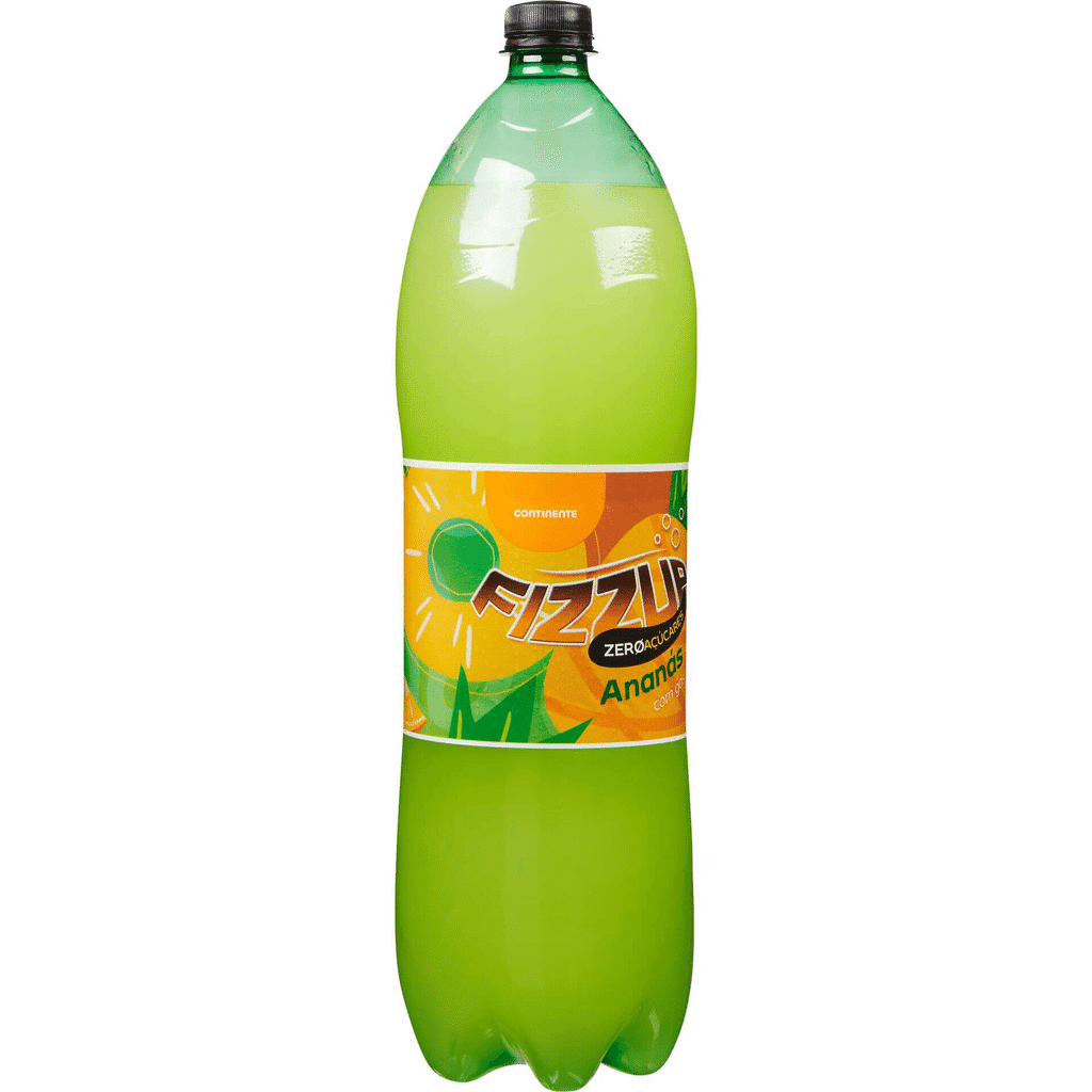 Refrigerante com Gás Fizzup Ananás sem Açúcar - CONTINENTE