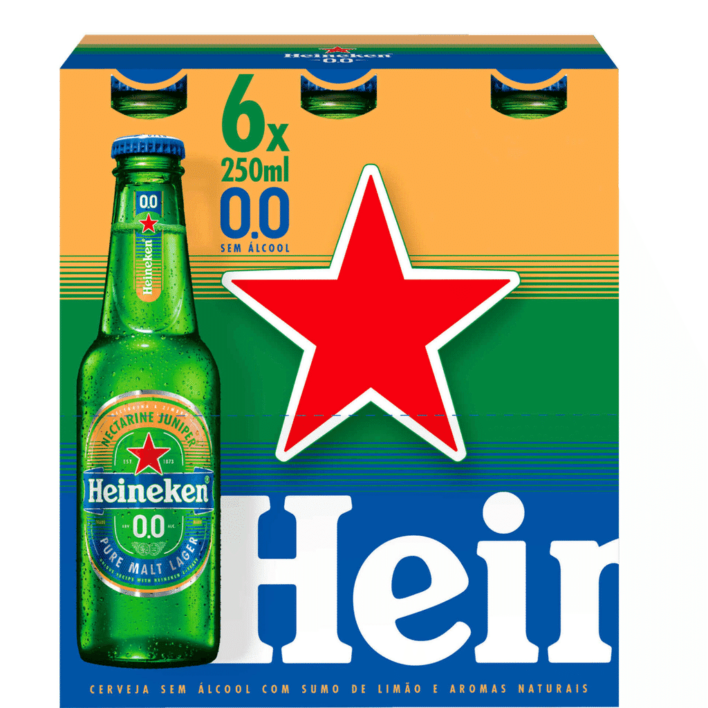 Cerveja sem Álcool 0,0% Nectarina e Zimbro - HEINEKEN