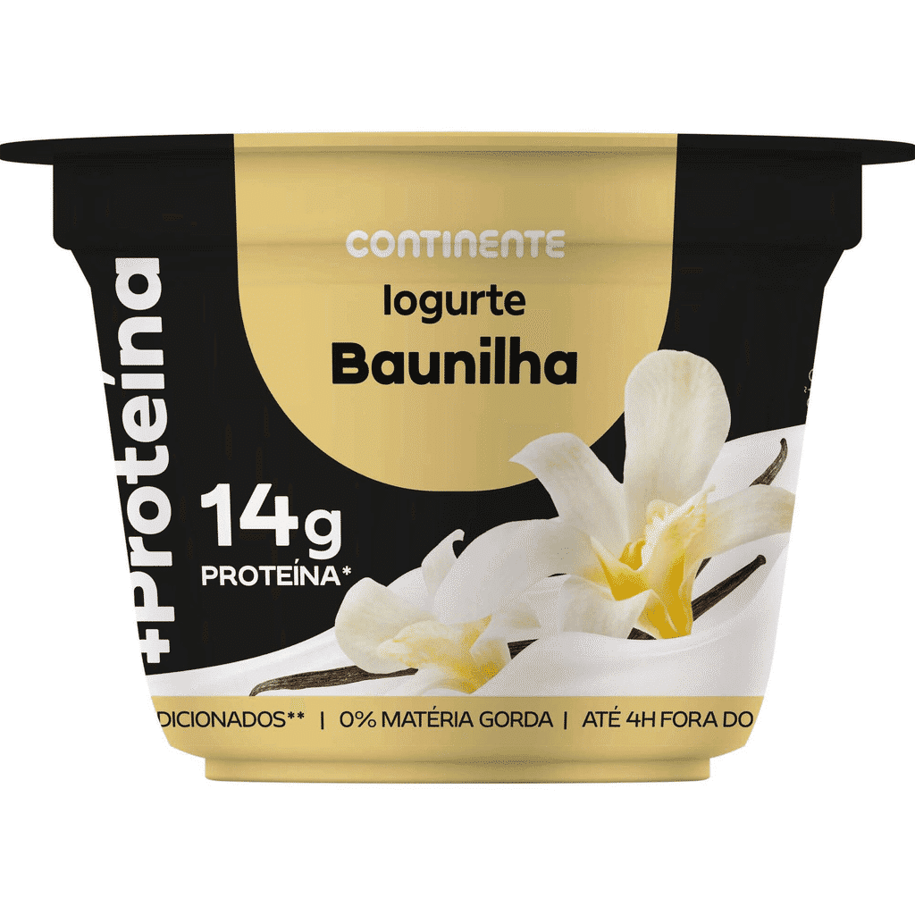 Iogurte +proteína Baunilha - CONTINENTE
