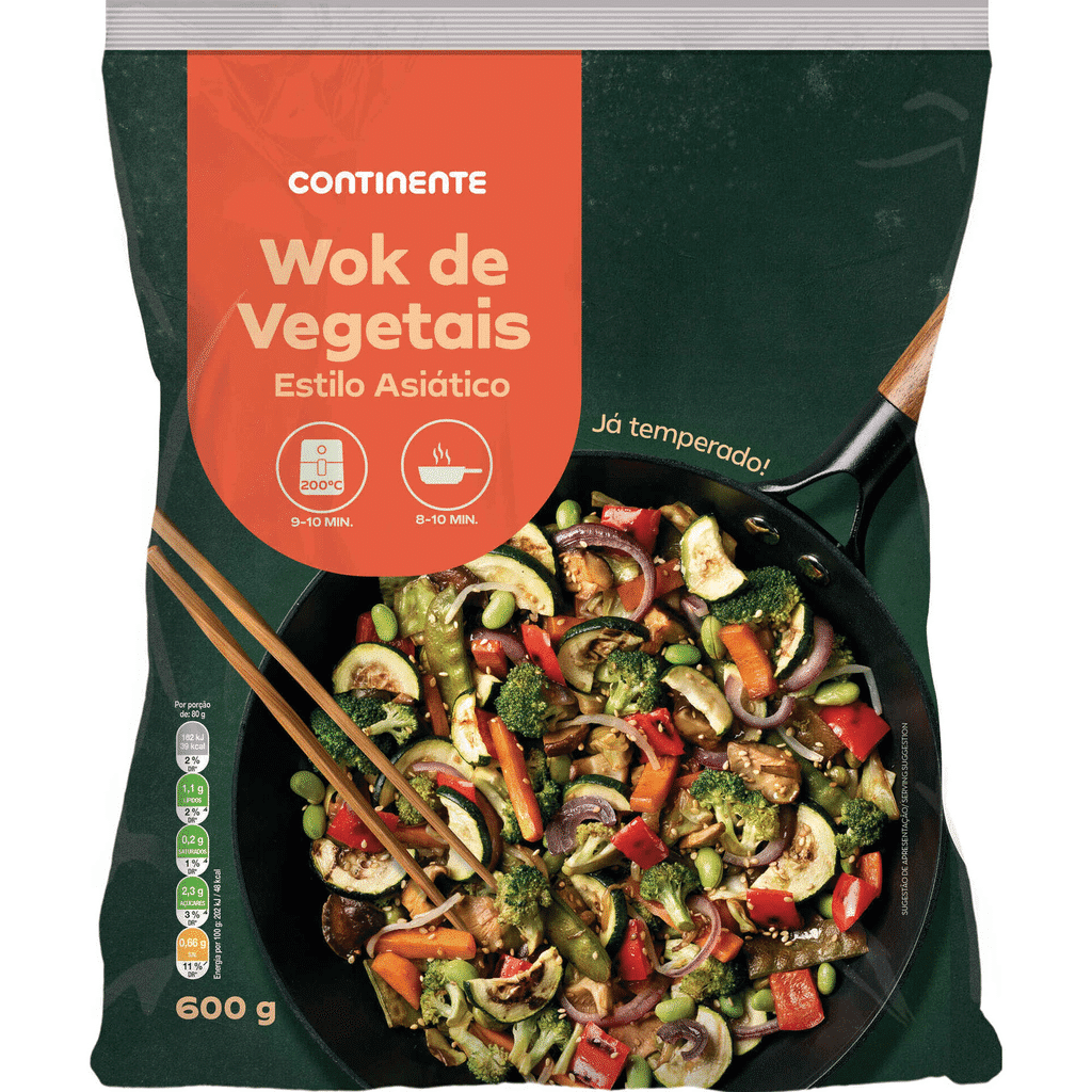Wok de Vegetais Asiático - CONTINENTE