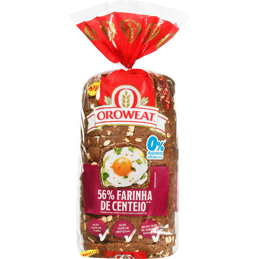Pão de Forma de Centeio com Côdea - OROWEAT