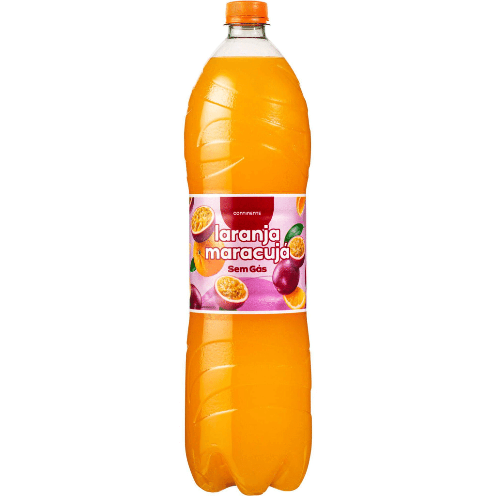 Refrigerante sem Gás Laranja e Maracujá - CONTINENTE