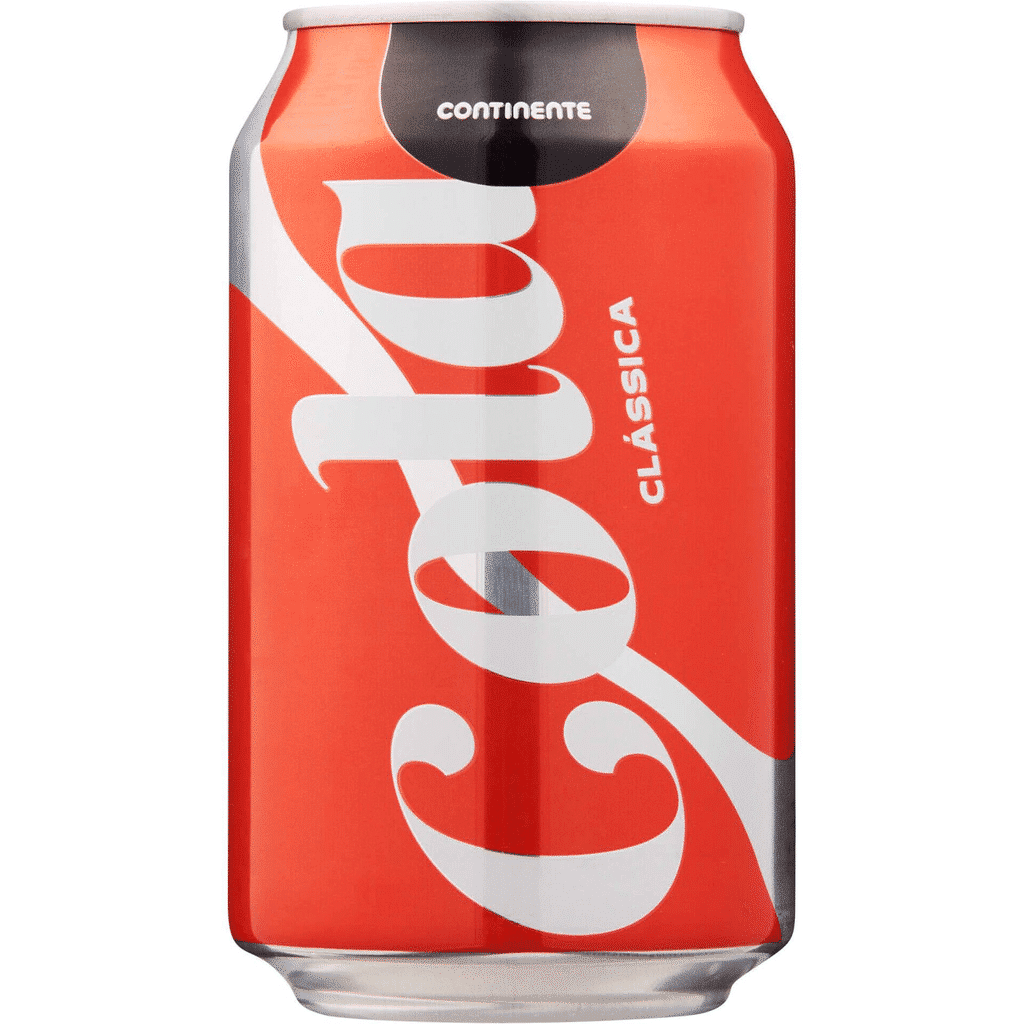 Refrigerante com Gás em Lata Cola - CONTINENTE