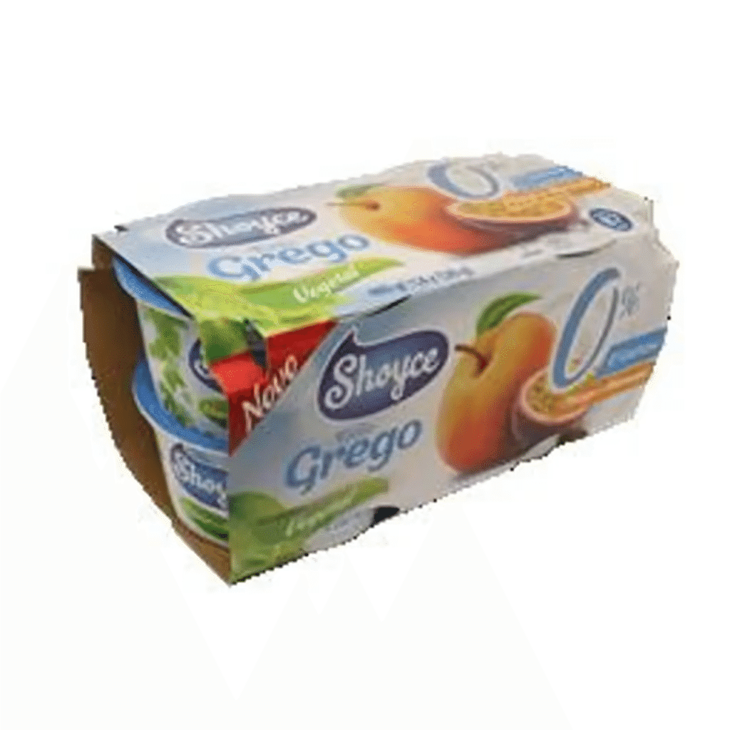 soygurt grego bifidus pêssego maracujá 4x120g... - SHOYCE