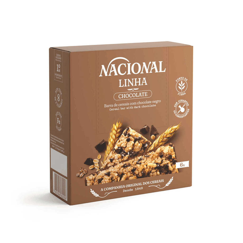 Barras de Cereais Chocolate Negro Linha - NACIONAL