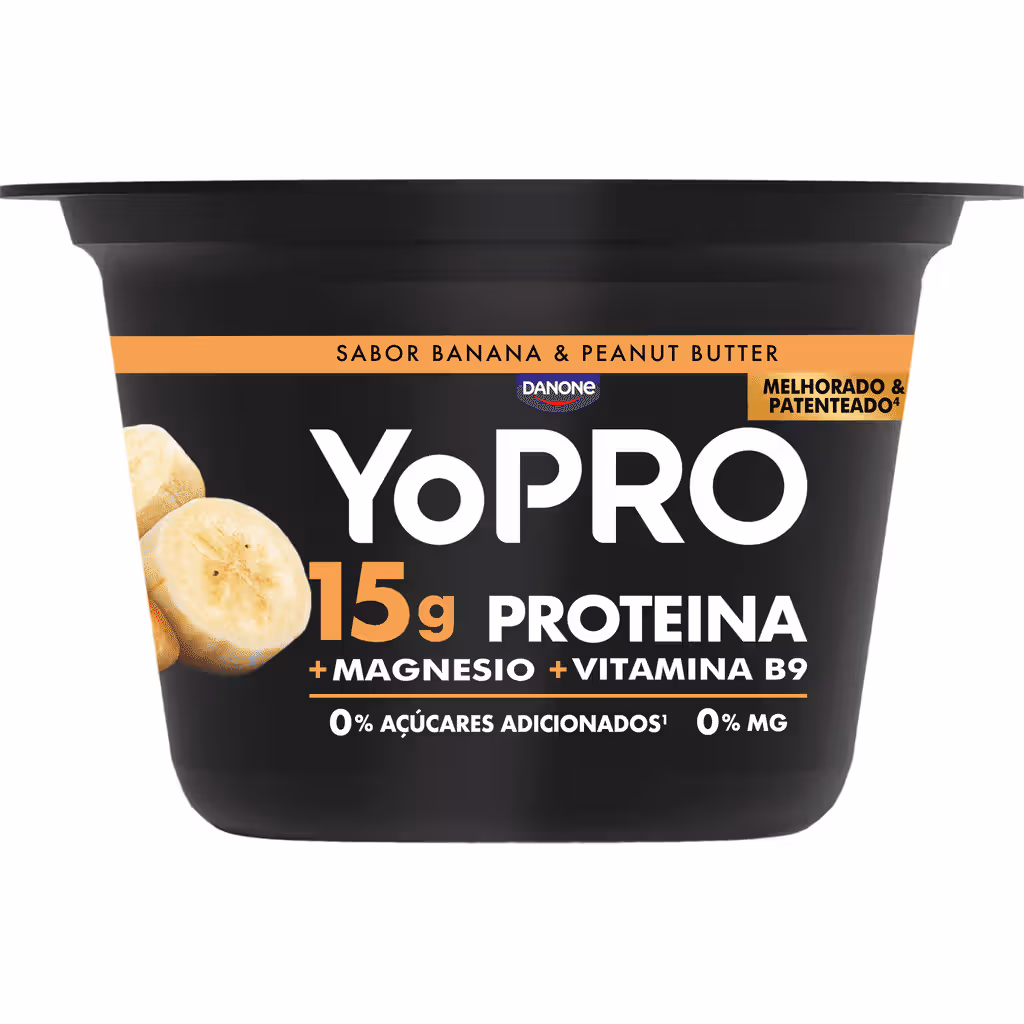 Iogurte Proteína Manteiga de Amendoim e Banana - YOPRO DANONE