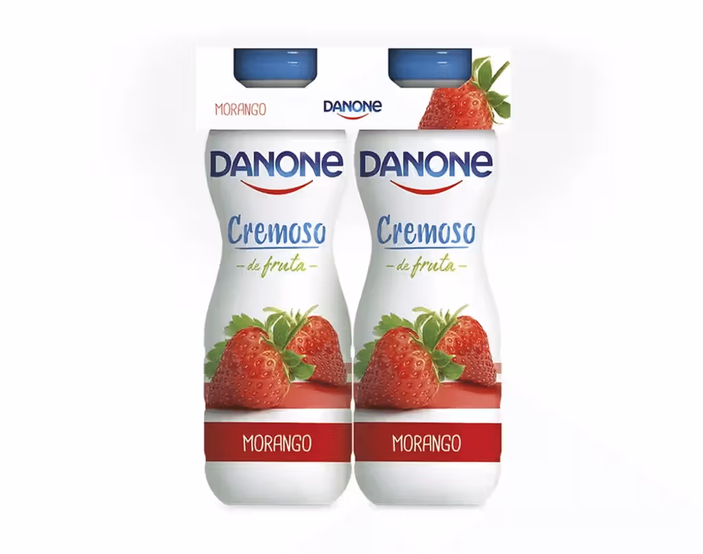 Iogurte Líquido Cremoso Morango - DANONE