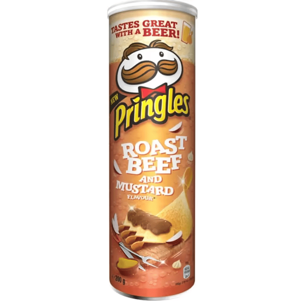 Snack Batata Roast Beef e Mustard Flavour - PRINGLES