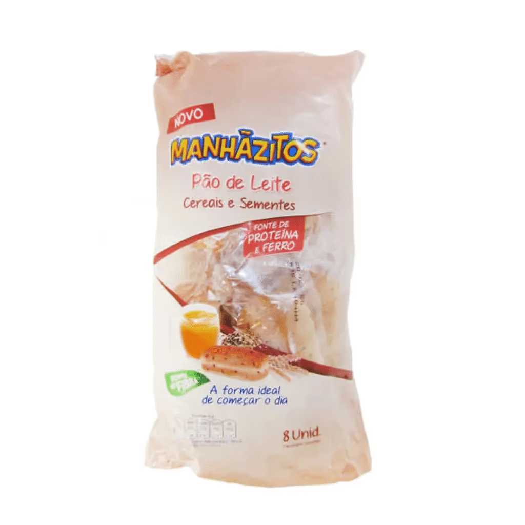 Pão de Leite, Cereais e Sementes Manhãzitos - MANHÃZITOS