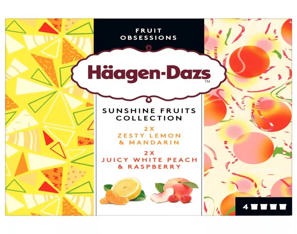 Gelado Sunshine Fruit Collection - HÄAGEN-DAZS