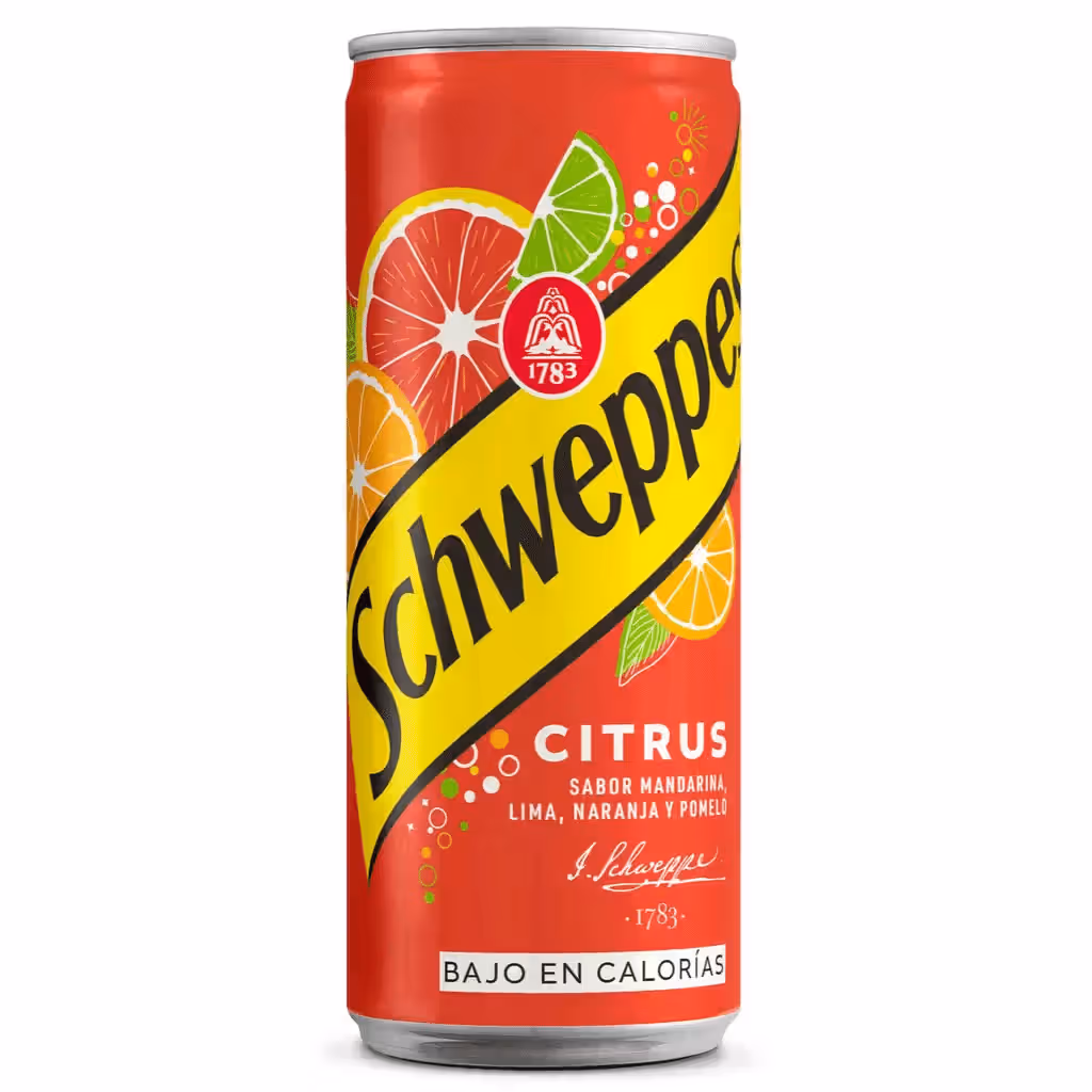 Refrigerante com Gás Citrus - SCHWEPPES