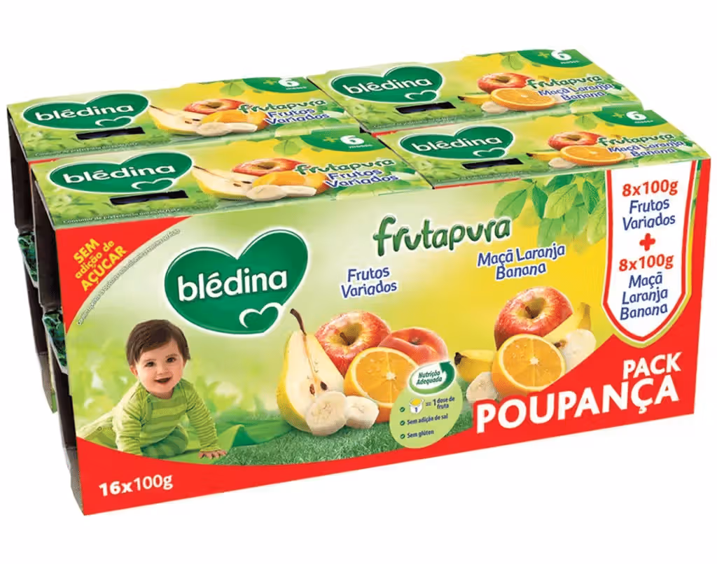 Frutapura Pack 16X100 G - BLEDINA
