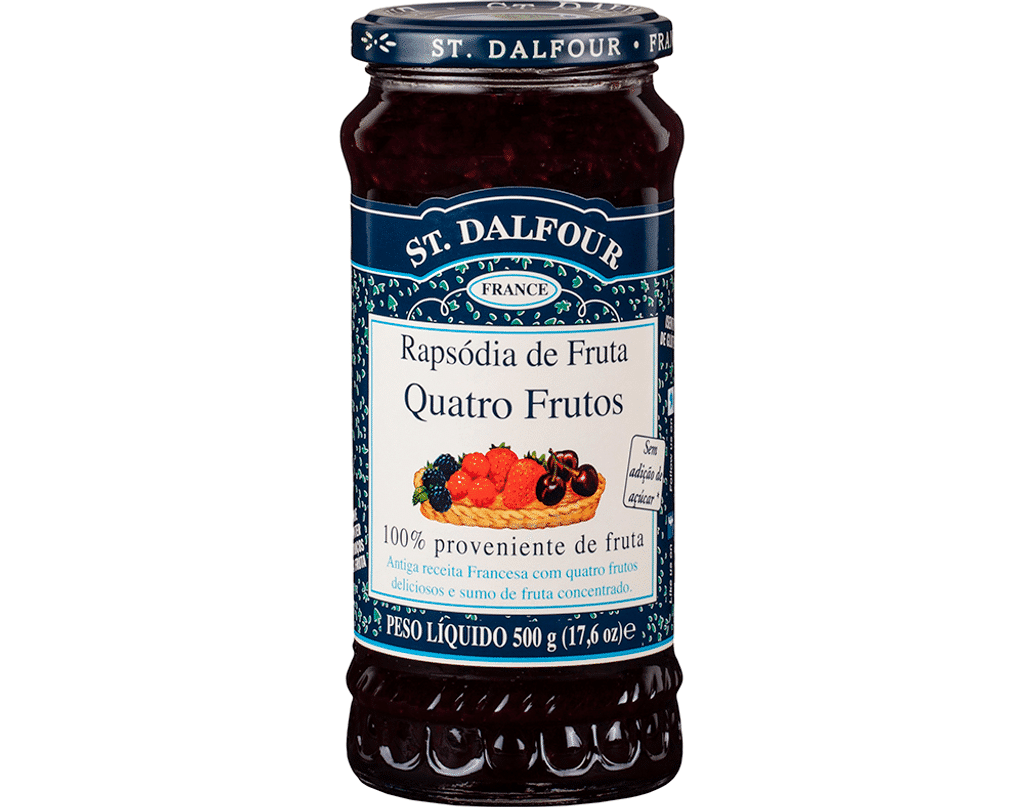 Doce Quatro Frutos 500g - ST. DALFOUR