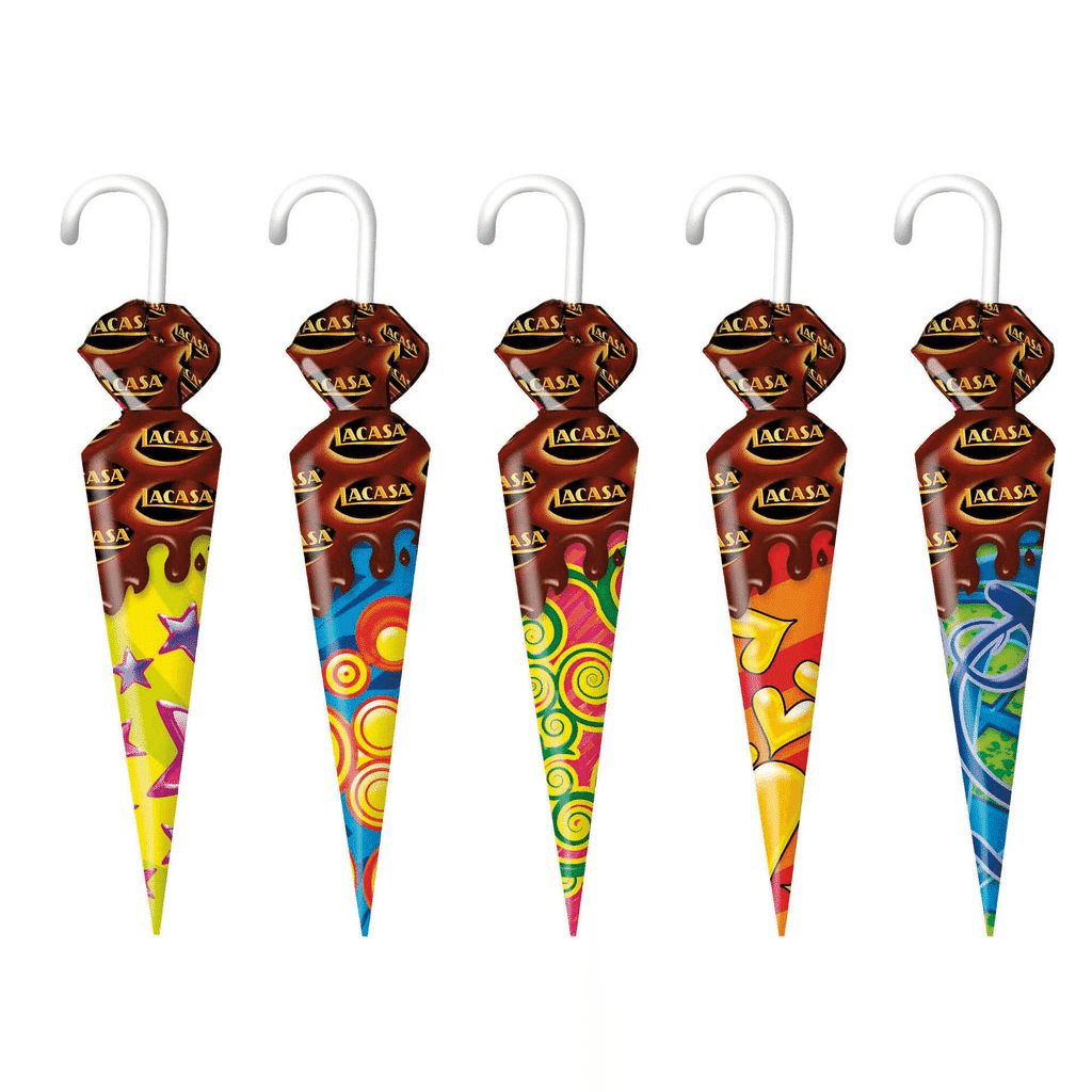 Sombrinhas de Chocolate - MAURI