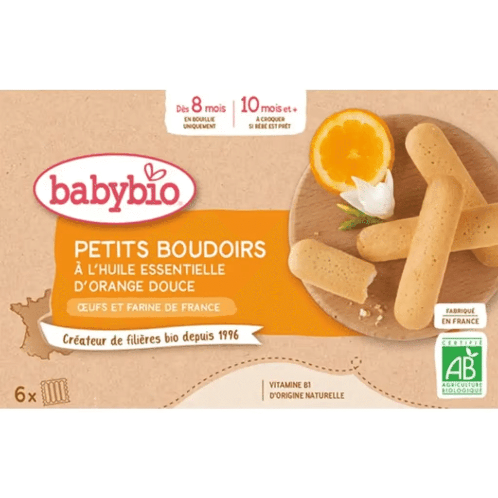 Biscoitos 8 Meses Biológicos embalagem 120 g - BABYBIO