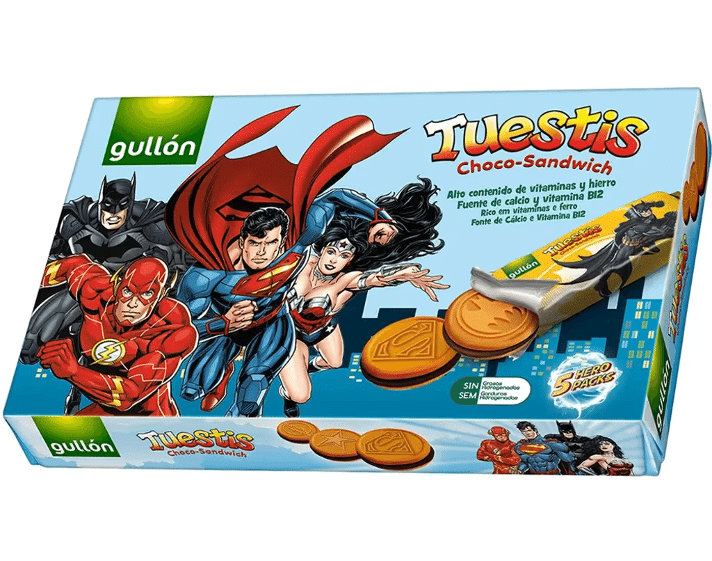 Bolachas Recheadas com Chocolate embalagem 315 g - GULLÓN ANGRY BIRDS