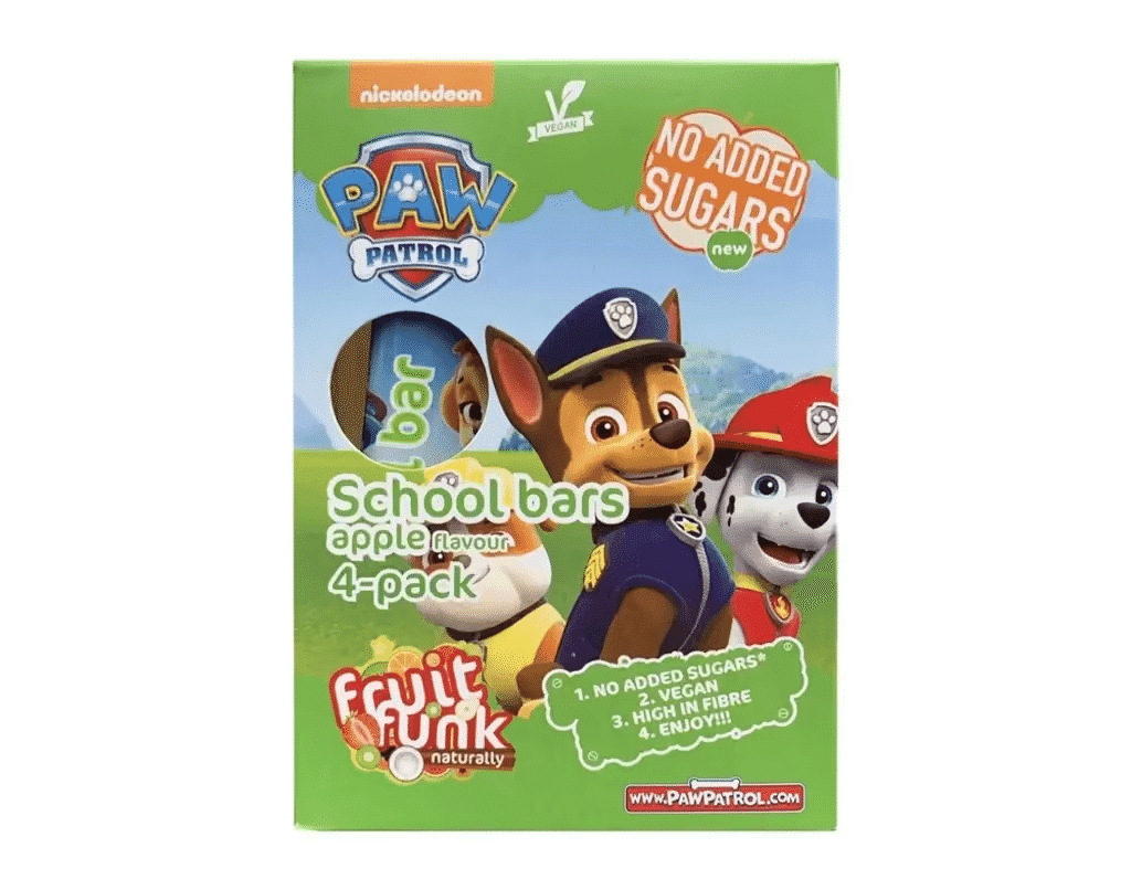 Frutas Saquetas Patrulha Maça +12 M 4X20g - FRUIT FUNK