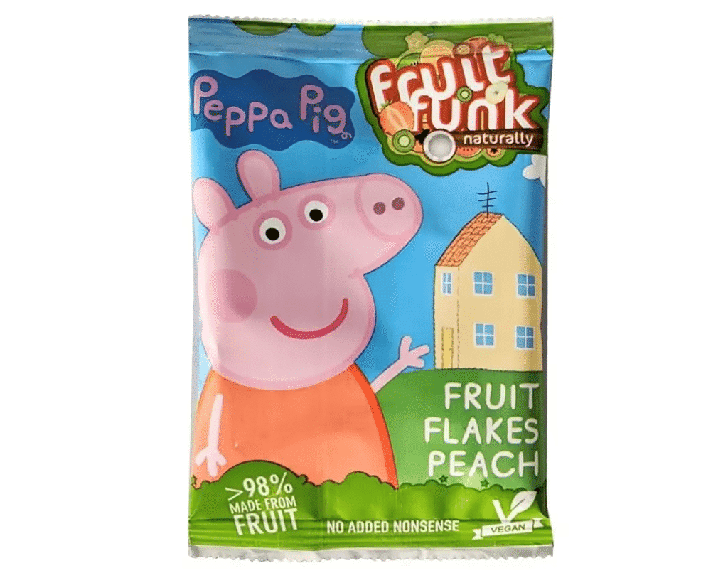 Frutas Saquetas Peppa Pig Pêssego +9 M 16G - FRUIT FUNK