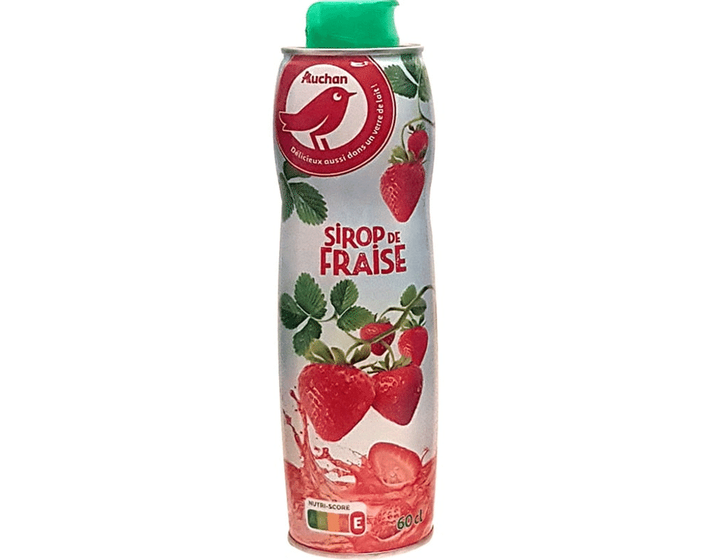 Concentrado Morango 0.60l - AUCHAN