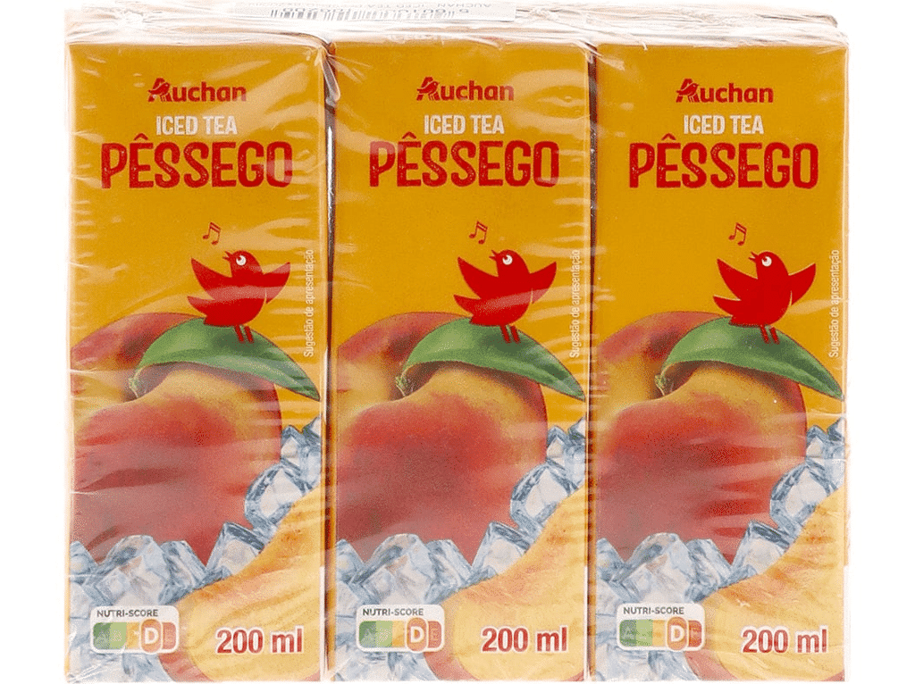 Ice Tea Pessego 6x200ml - AUCHAN