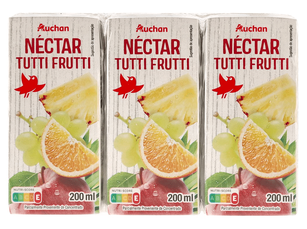 Néctar Tutti Frutti 3x200ml - AUCHAN