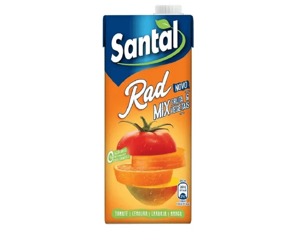 Néctar Mix Fruta e Vegetais - SANTAL