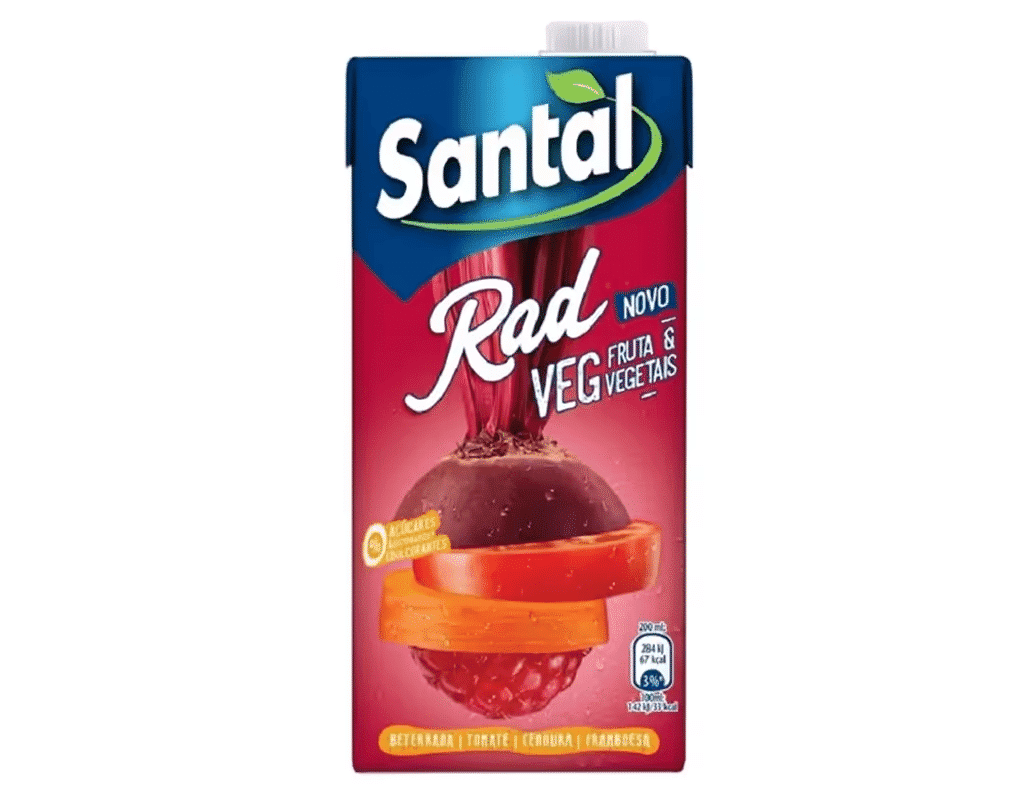 Néctar Veg Fruta e Vegetais - SANTAL