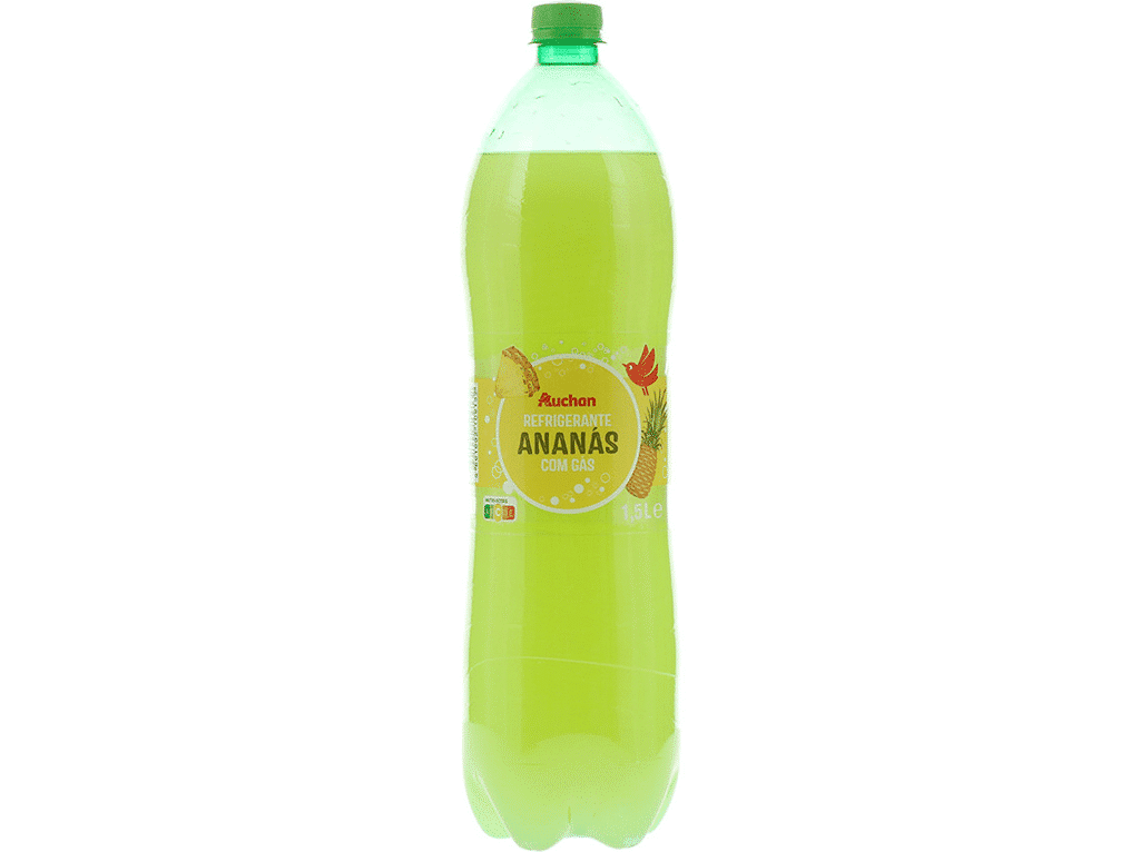 Refrigerante Com Gás Ananás 1.5l - AUCHAN