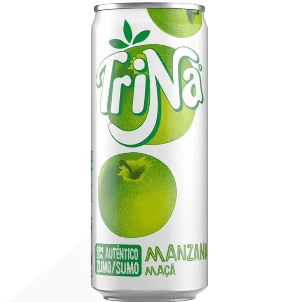 Refrigerante de Maçã sem Gás lata 33 cl - TRINA ZERO