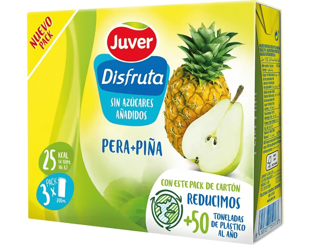 Sumo Nectar Pera - Ananas Sd 3X200 Ml - DISFRUTA