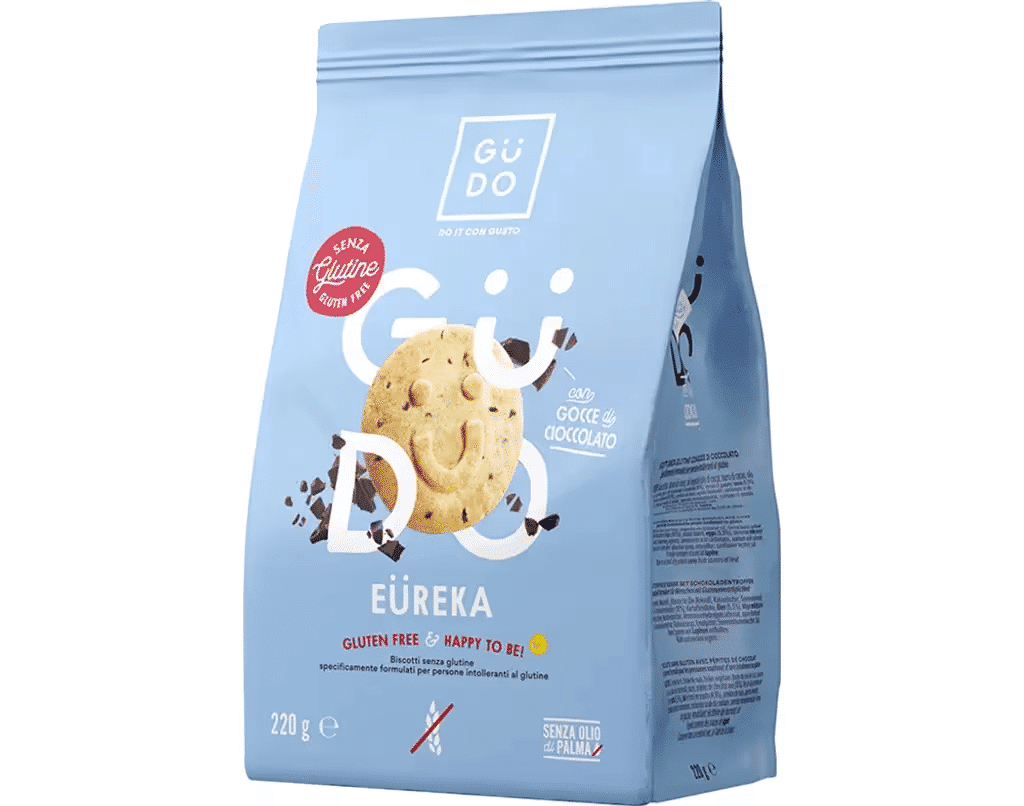 Biscoitos Eureka Pepitas Choc S / Glúten 220G - GUDO