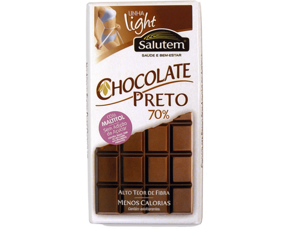 Chocolate Preto 99% Cacau 75g - SALUTEM