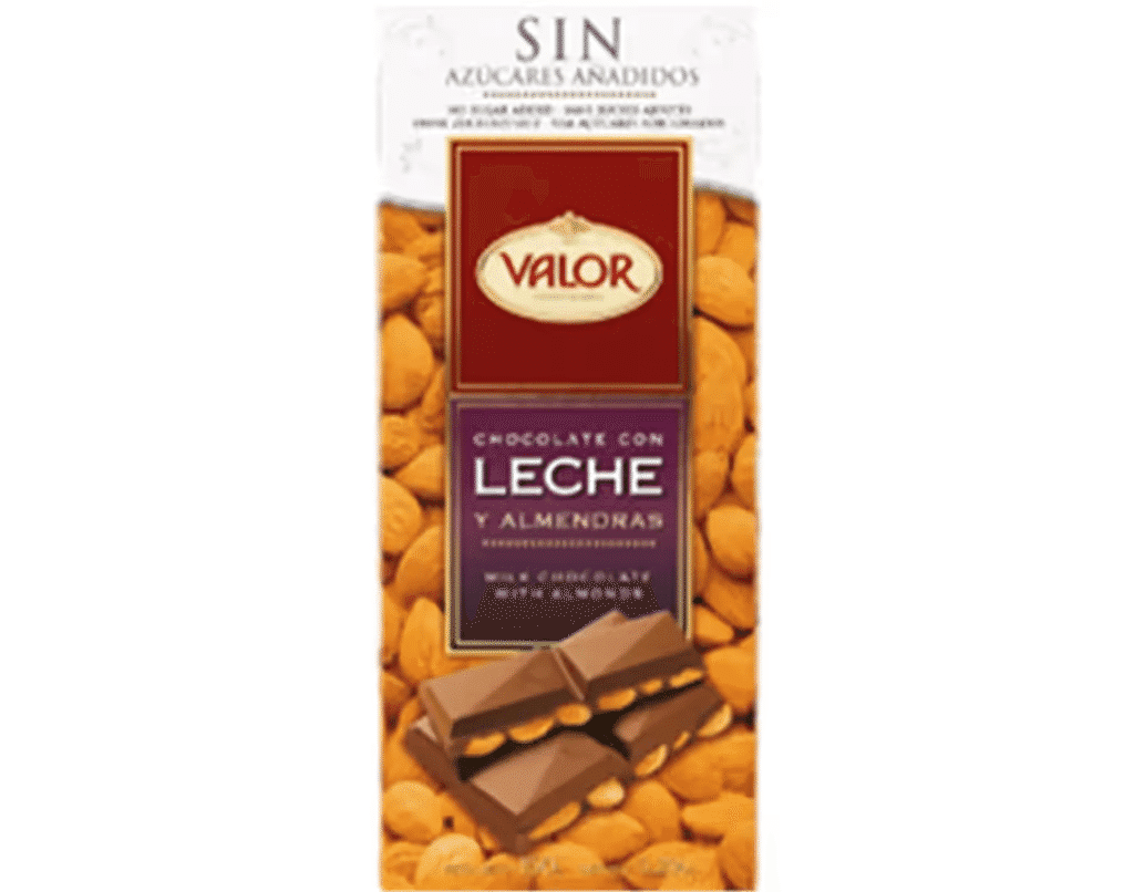 Chocolate Choco Leite Amendoa S / Acu 150G - VALOR