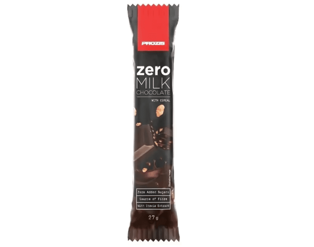 Chocolate Zero De Leite C/ Cereais 27G - PROZIS