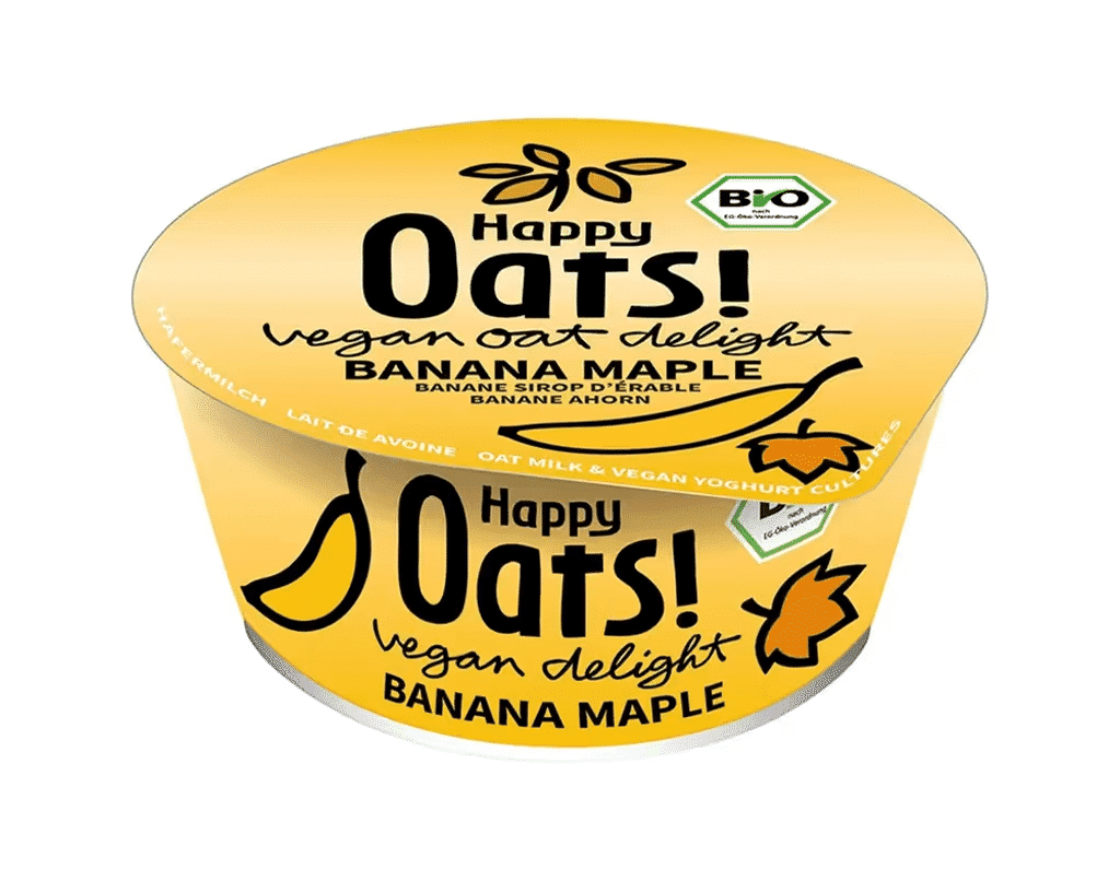 Cremoso Aveia Banana Acer Bio 125G - HAPPY COCO