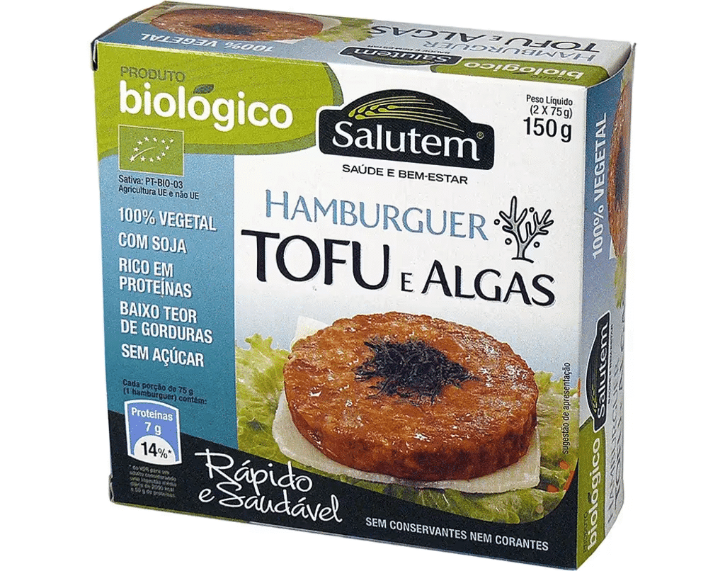 Hamburguer De Algas Bio 150 G - SALUTEM