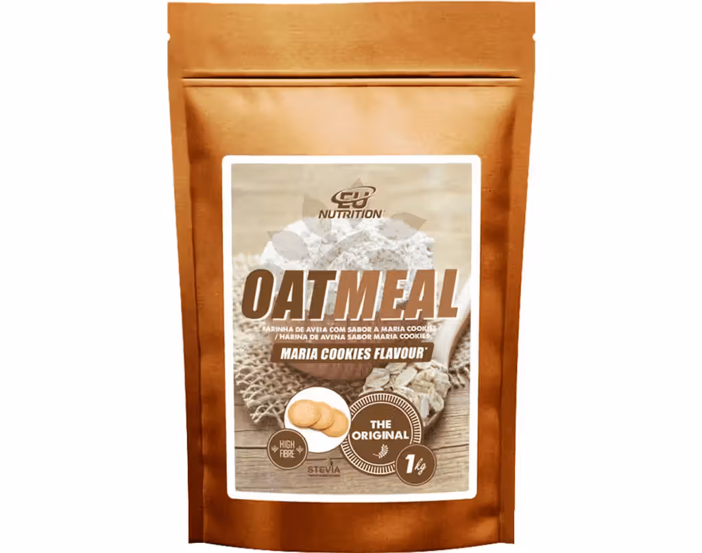Papa Preparado Aveia Bolacha Maria 1kg - EU NUTRITION