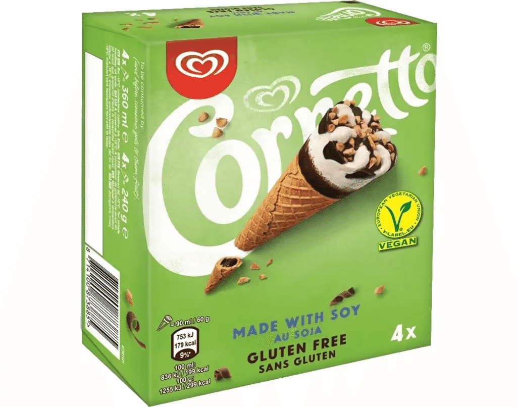 Gelado Clássico Vegan - CORNETTO