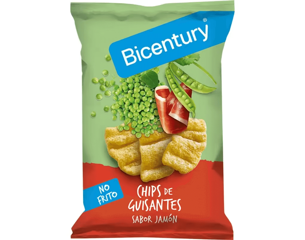 Snack Ervilha Sabor Presunto 55 G - BICENTURY
