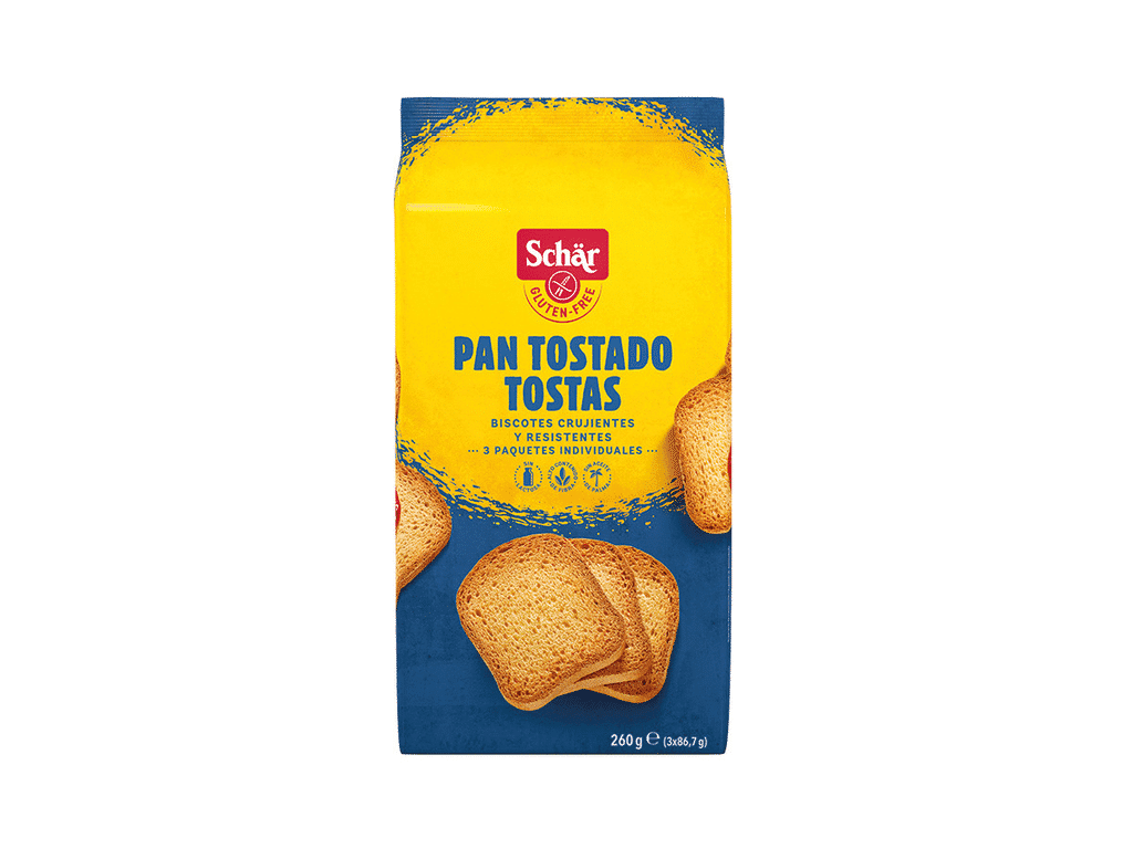 Tostas Sem Glúten 260g - SCHAR