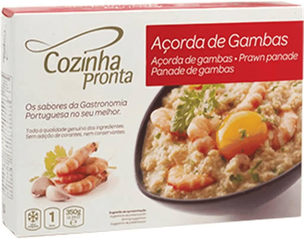 Açorda Gambas 350G - COZINHA PRONTA