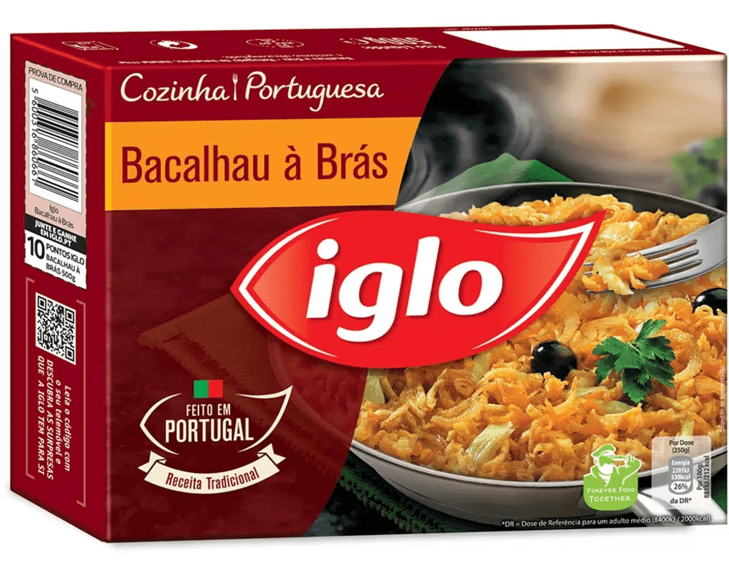 Bacalhau Á Brás 500g - IGLO