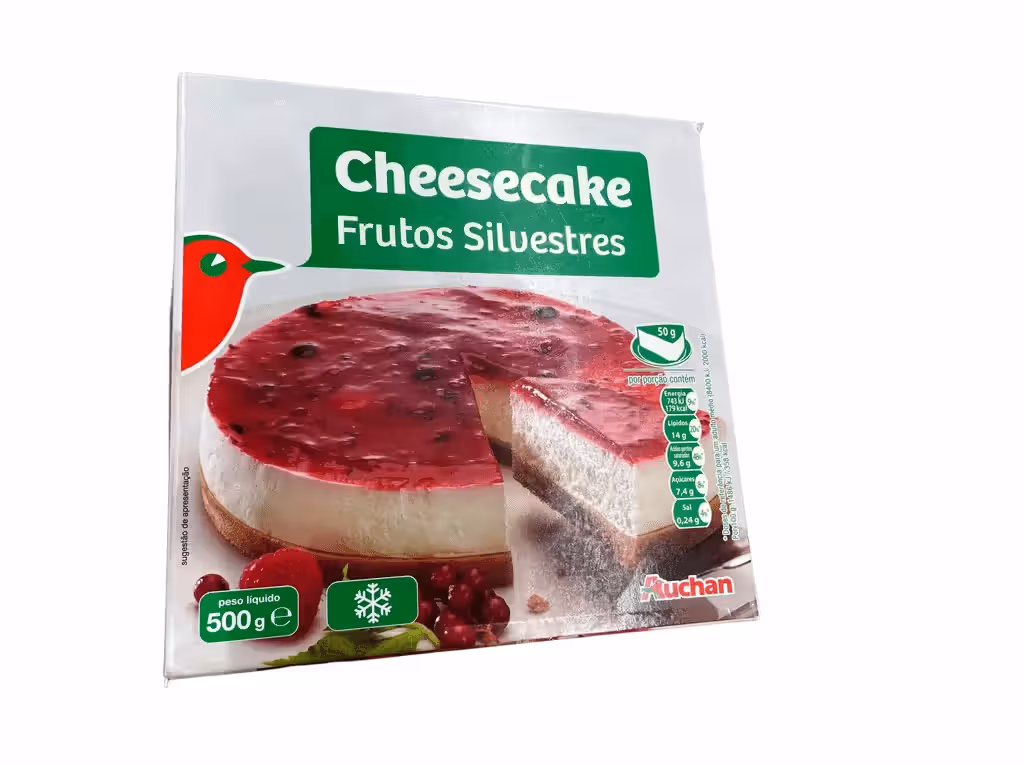 Cheesecake De Frutos Silvestres 500g - AUCHAN
