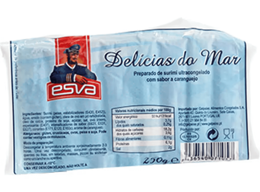 Delicias Do Mar Sem Glúten 250g - ESVA