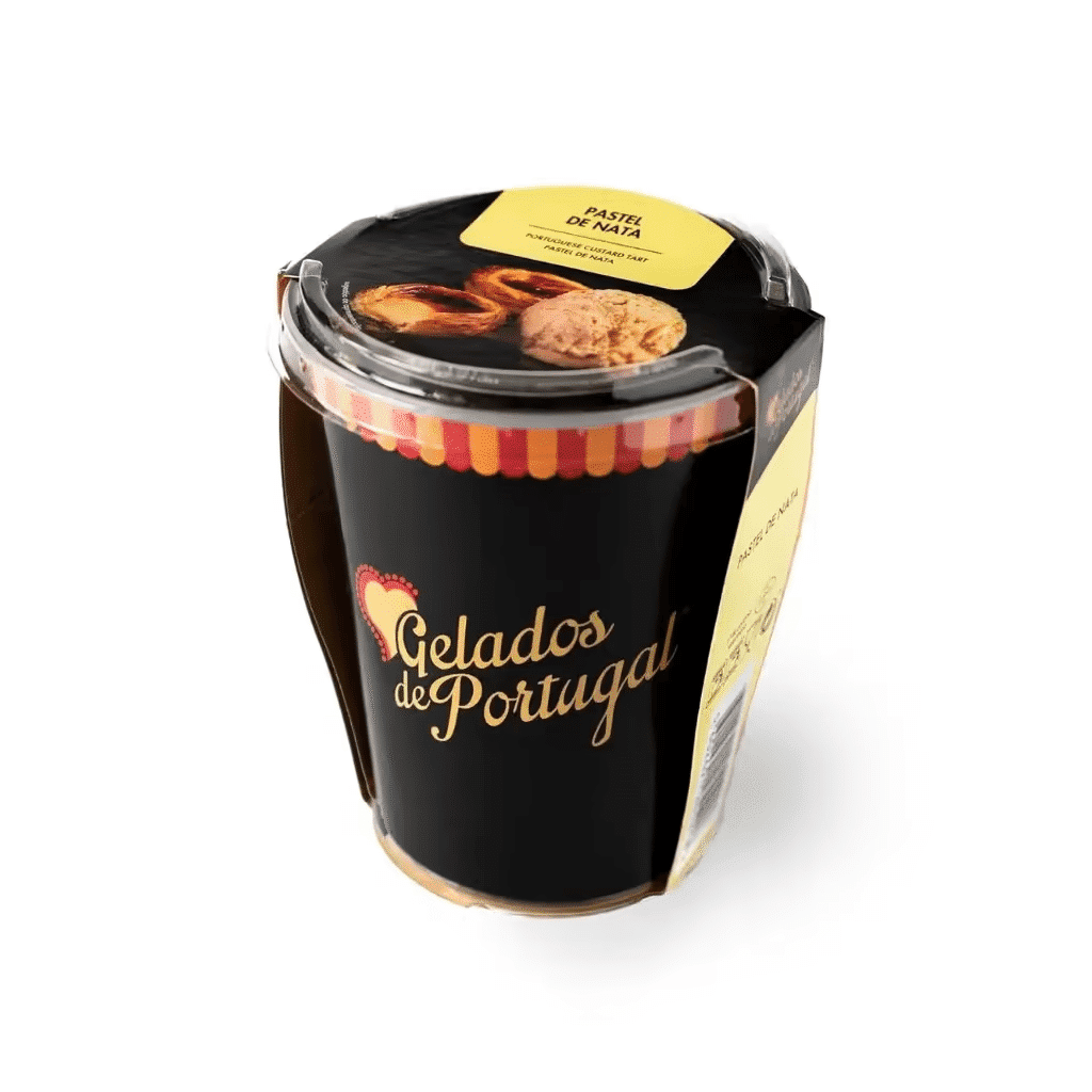 Gelado Pastel De Nata 450ml - GELADOS DE PORTUGAL