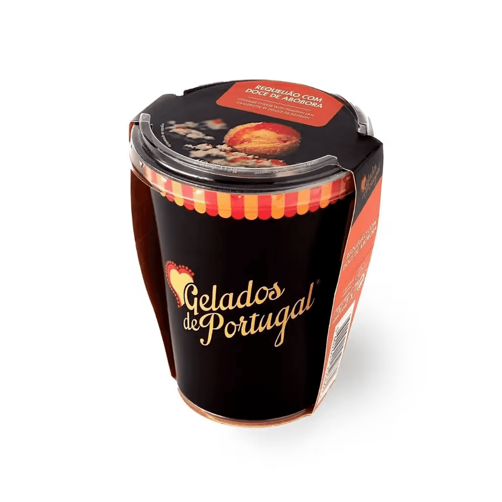 Gelado Requeijão E Doce Abóbora 450ml - GELADOS DE PORTUGAL