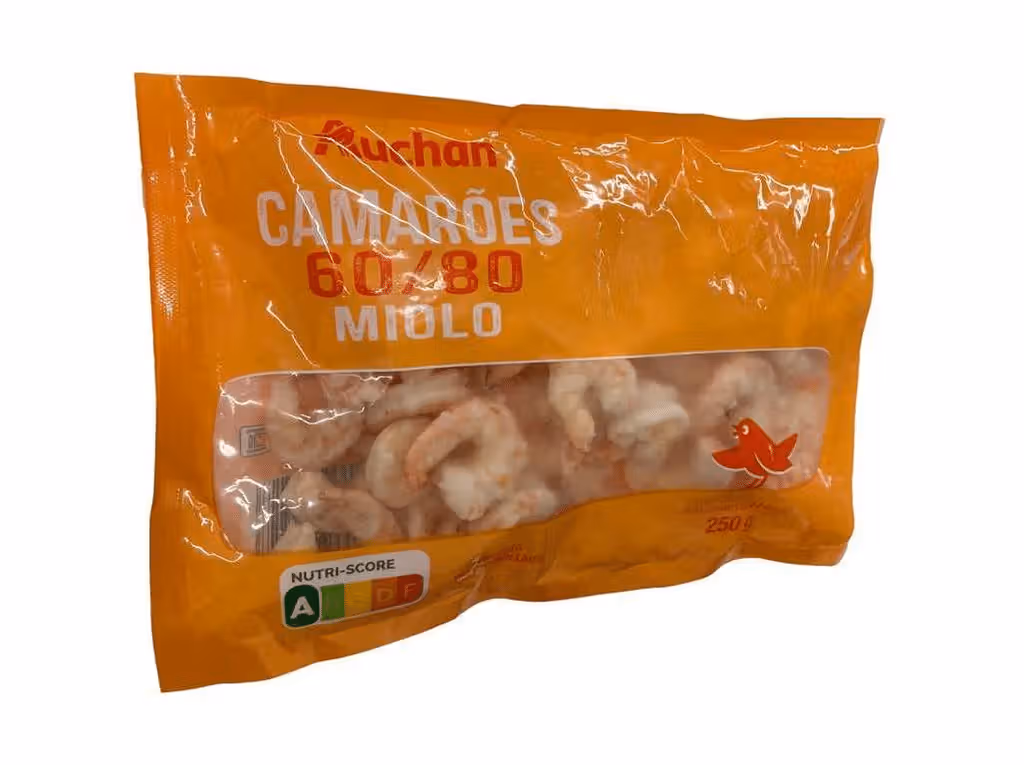 Miolo De Camarão 60 / 80 250g - AUCHAN