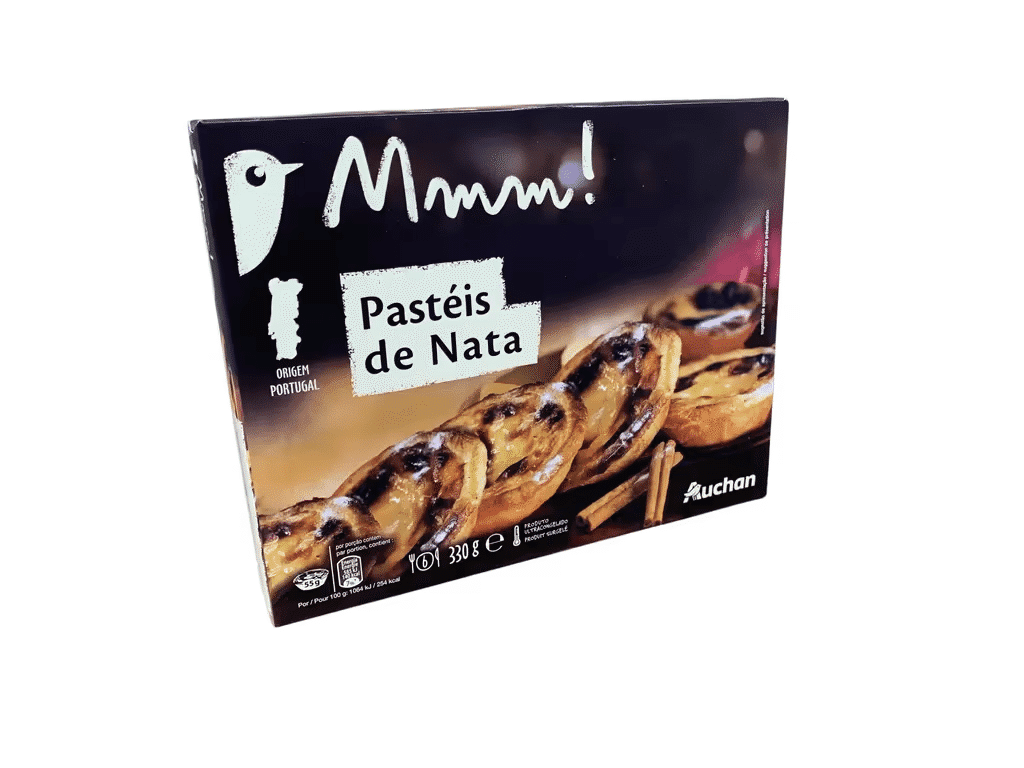 Pastéis De Nata 6un 330g - AUCHAN MMM!
