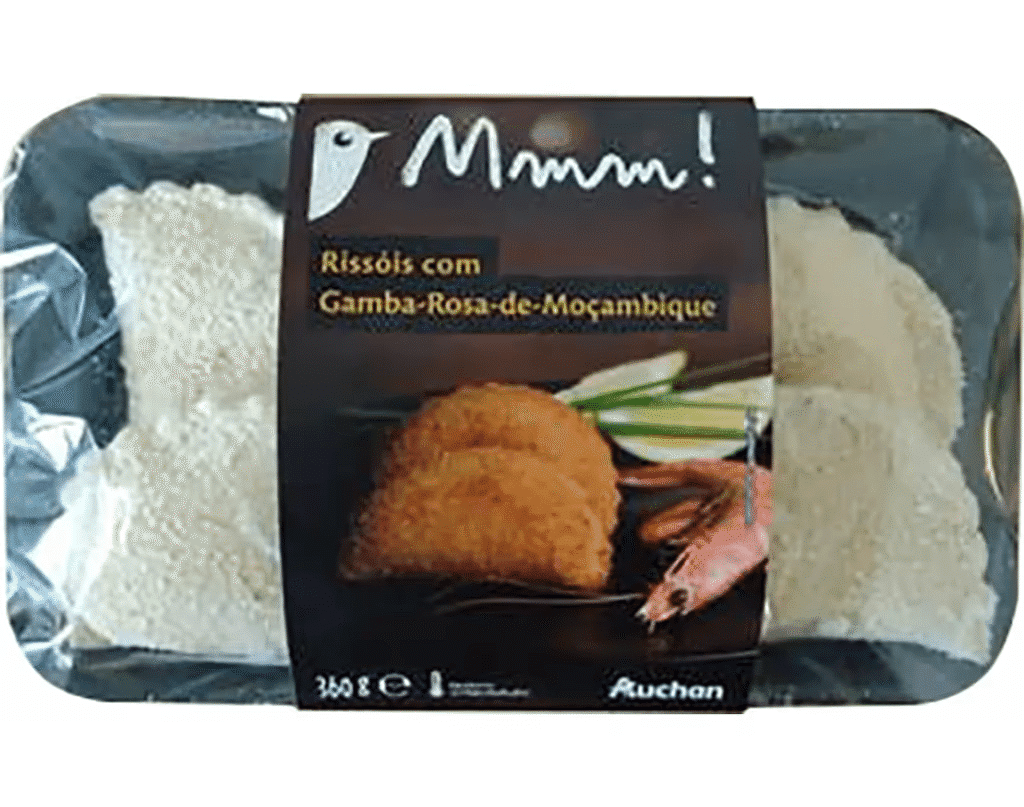 Rissóis Gamba Rosa De Moçambique 360g - AUCHAN MMM!