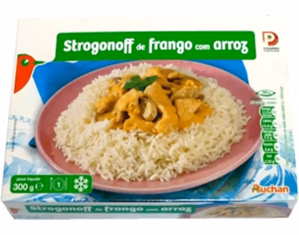 Strogonoff De Frango C / Arroz 300 G - AUCHAN